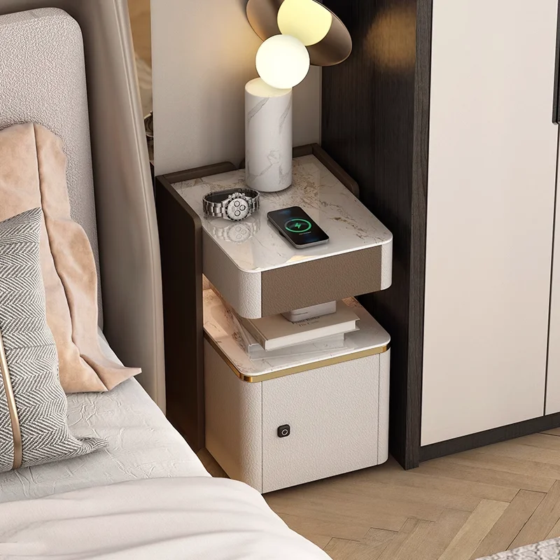 

Drawers Bedroom Nightstands Console Unique Storage Desk Wood Laden Bedroom Nightstand Mobiles Stolik Nocny Bedroom Furniture