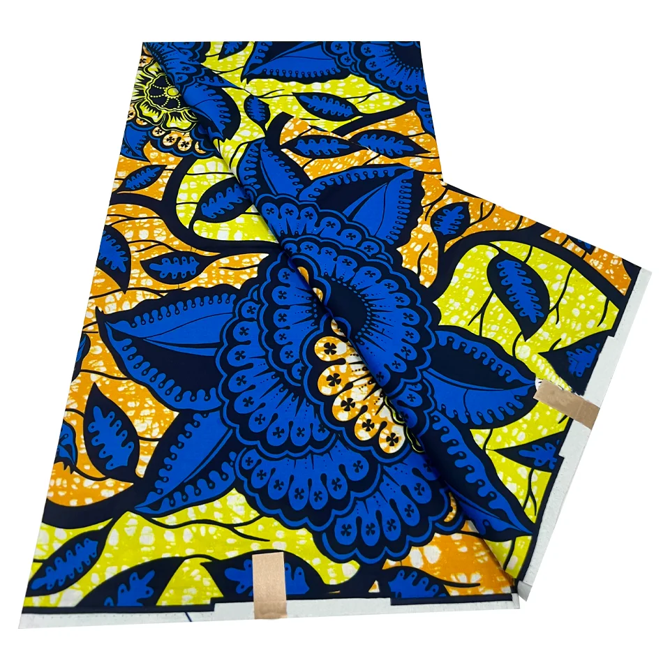 Best Quality African farbics Dress Original Dutch Real Wax Super Wax For Women Dress