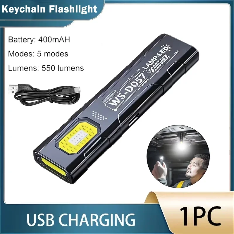 ตัวเลือกสินค้า ไฟฉายพกพา USB-C สว่าง 800 ลูเมน