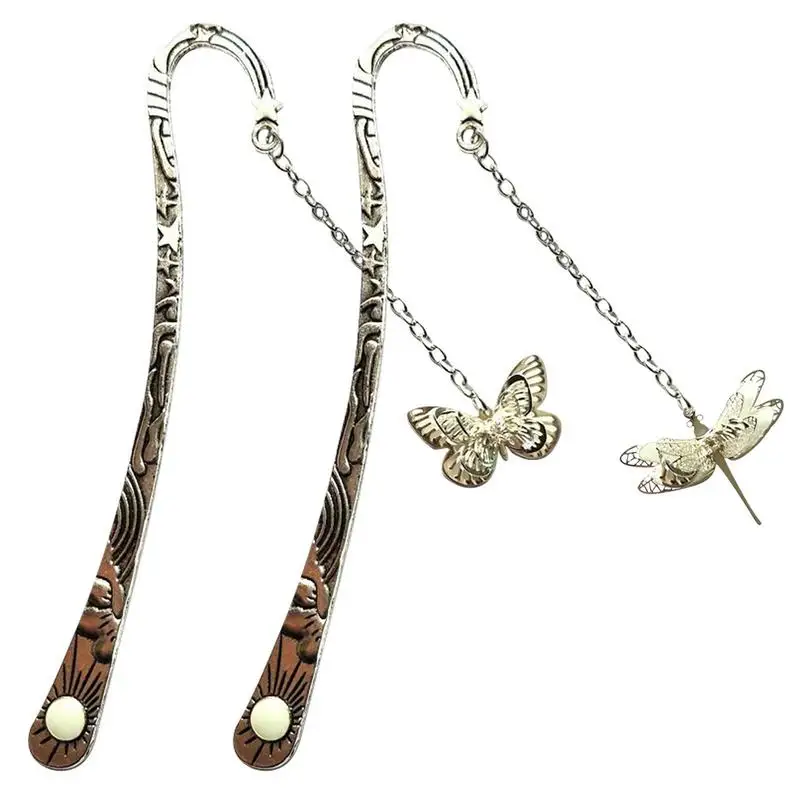 

Luminous Bookmark Sun Moon And Stars Alloy Bookmarks Glow In The Dark Unique Reading Page Marker Gift For Women Men Book Lovers