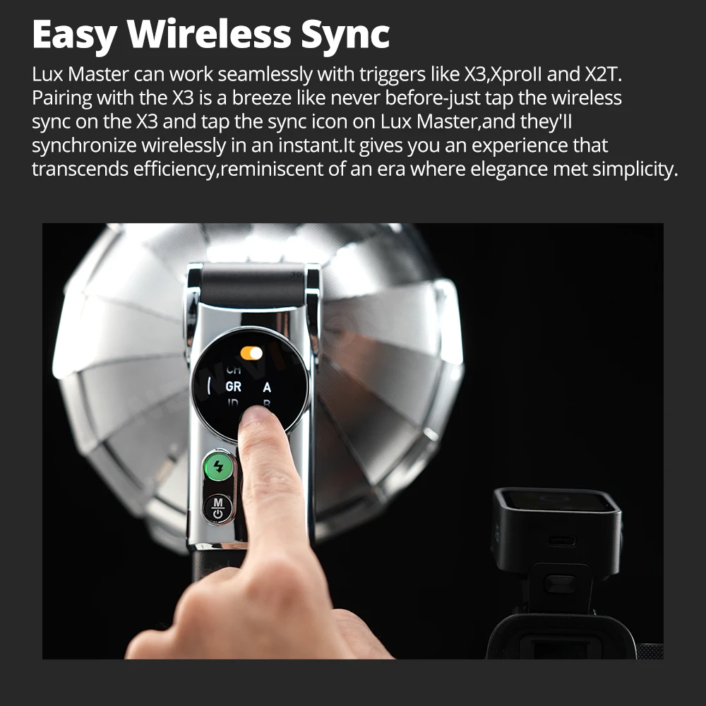 Godox Lux Master レトロカメラフラッシュポータブル Canon Sony Nikon