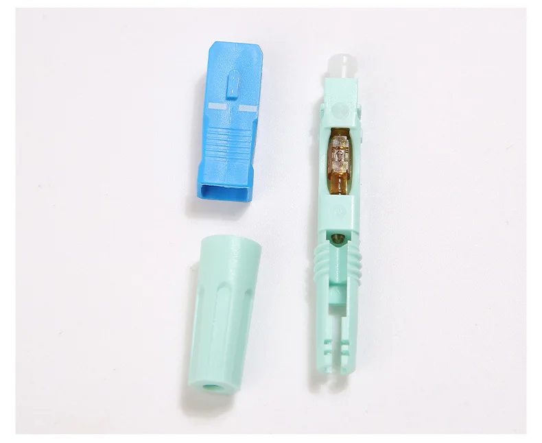 55MM SC APC SM Single-Mode Optical Connector FTTH Tool Cold Connector Tool SC UPC Fiber Optic Fast Connector