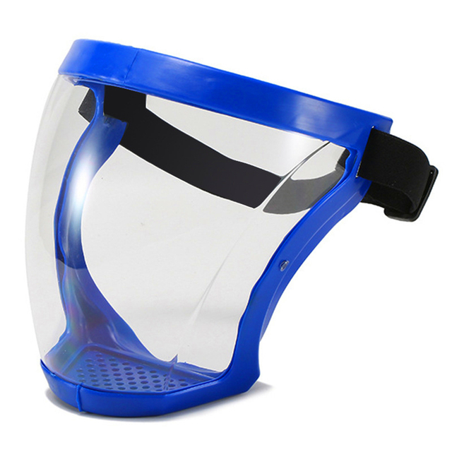 Z50 Dropshipping Full Face Shield Kitchen Transparent Shield Home Oil-splash Proof Eye Facial Anti-fog Head Cover Safety Glasses