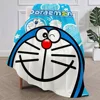 Cute Cartoon D-Doraemon Cat Blanket Plush Nap Sofa rug for Living Room Warm Office Bedroom Birthday Home Travel Kid Gifts 3