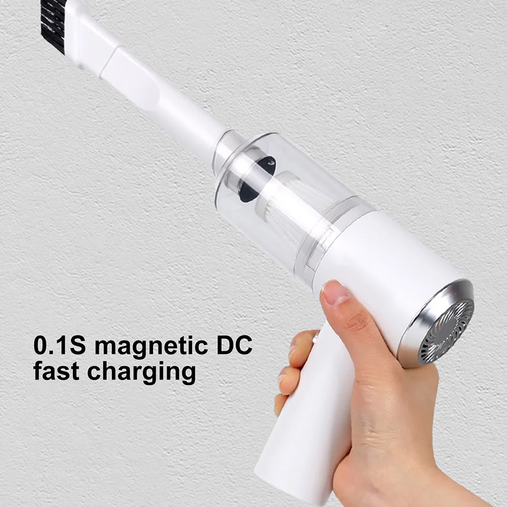 Description Picture 6 of item120W Vacuum Cleaner Powerful Suction 6000rpm Handheld Vacuum Cleaner Multifunctional Wireless Car Vacuum Cleaner for Home Office