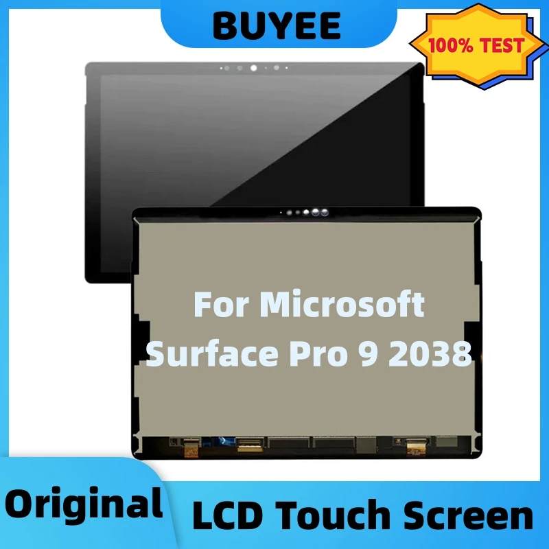 13 "Originale Per Microsoft Surface Pro 9 2038 Laptop Lcd Touch Screen Assembly Digitizer Display A Led