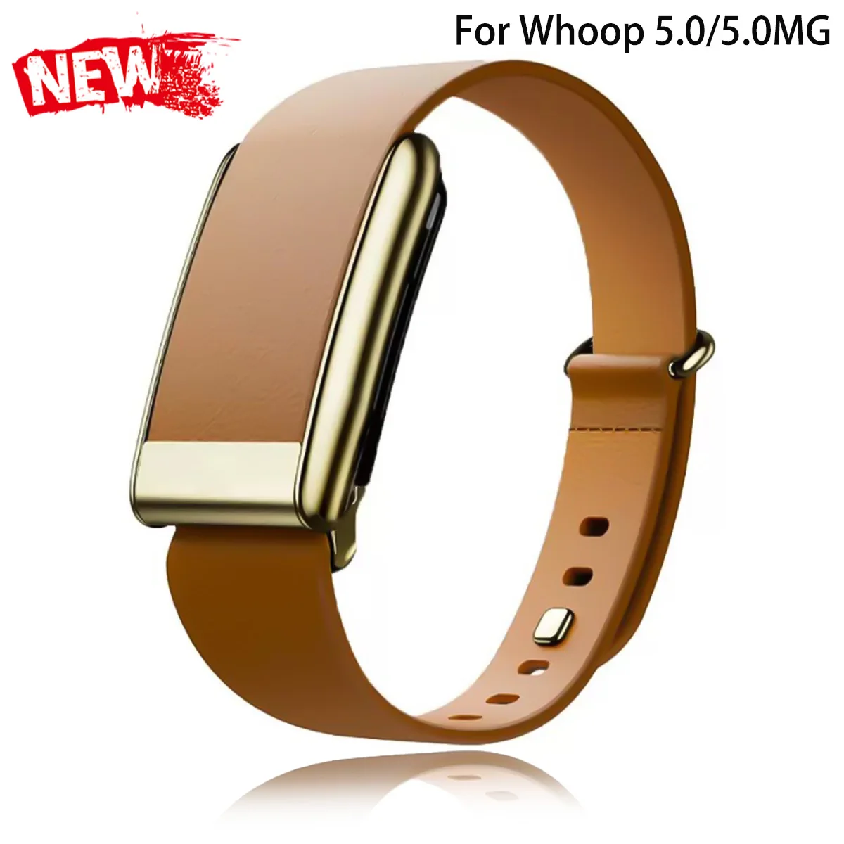 Luxury Leather Tapered Band - Premium Adjustable Strap Replacement