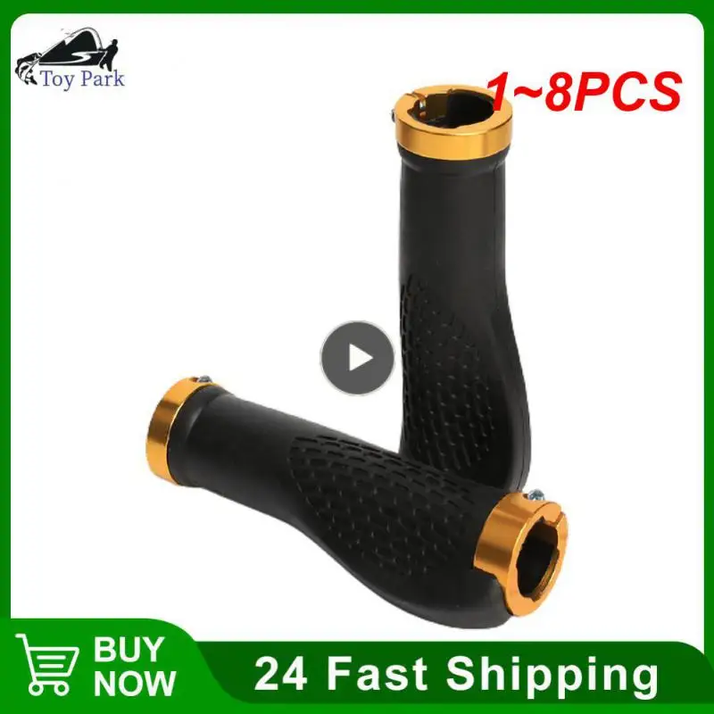 

1~8PCS New MTB Road Cycling Skid-Proof Grips Anti-Skid Rubber Grips Mountain Bike Handlebars Grips