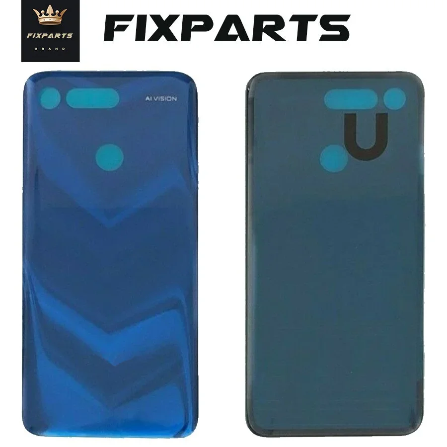 Задний корпус для Huawei Honor V20, задняя крышка батарейного отсека, задний стеклянный корпус для Honor View 20, Крышка батарейного отсека, запчасти для телефона