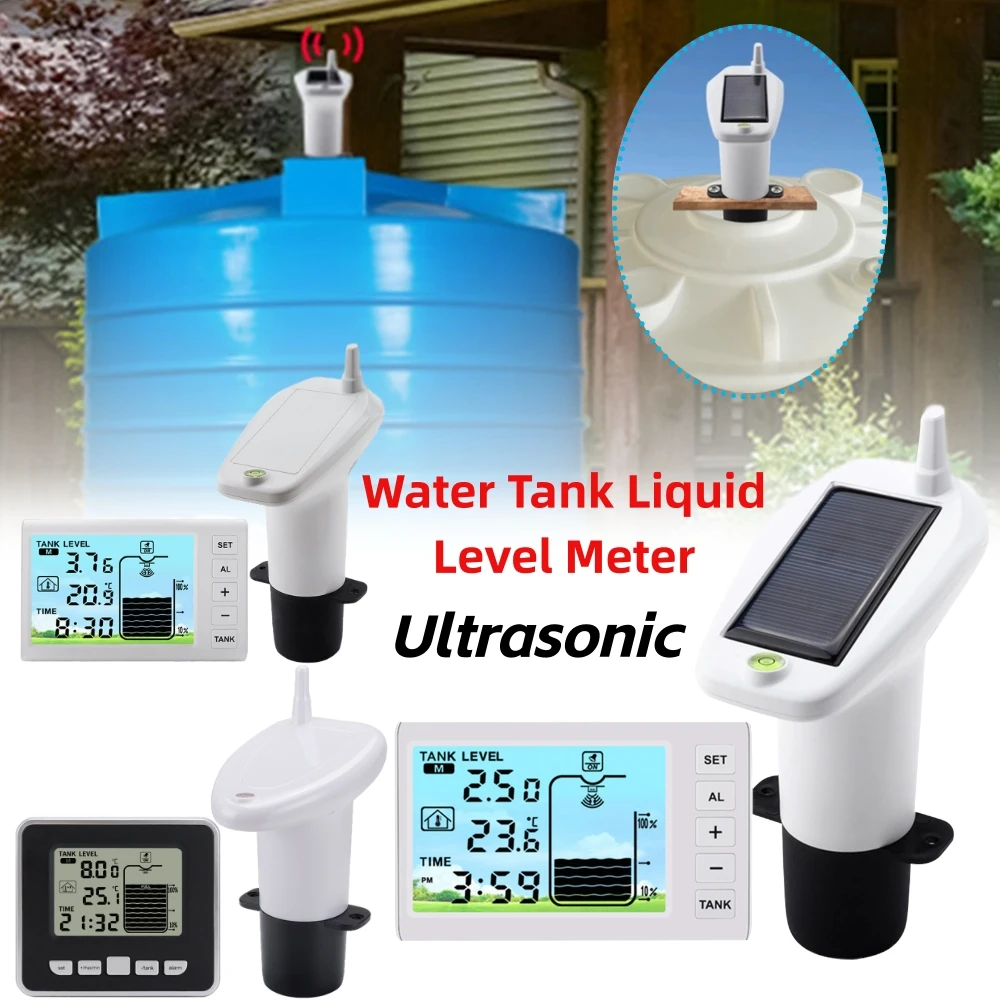 Ultrasonic-Water-Tank-Liquid-Level-Meter-With-Temperature-Sensor-Level ...