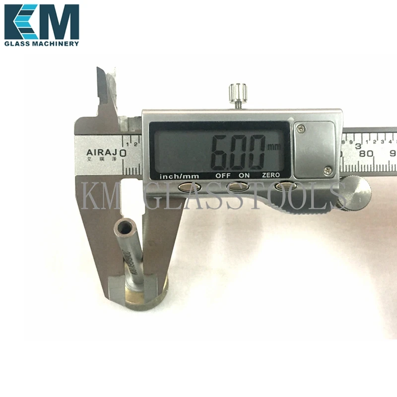 ! Diamond Grinding Head PE edge, Thickness 3mm~19mm For glass. Diameter 20mm, shank diameter 6mm.