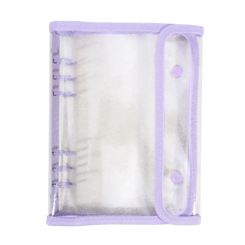 A5 Binder Doppel-Schnalle Abdeckung 10 stücke Nachfüllen Ärmeln Taschen DIY Lose Blatt Foto Kpop Organizer Halter idol Karte lagerung Buch – Detail 24
