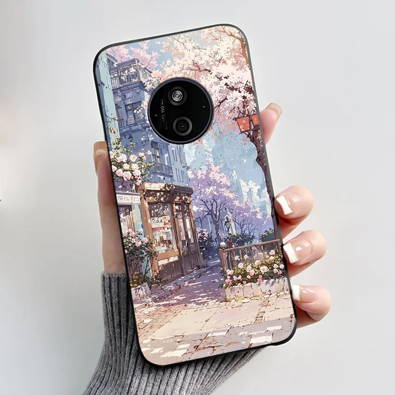 Aesthetic Luxury Soft Silicone Black Matte Phone Case Cover - Cute and Cool Design