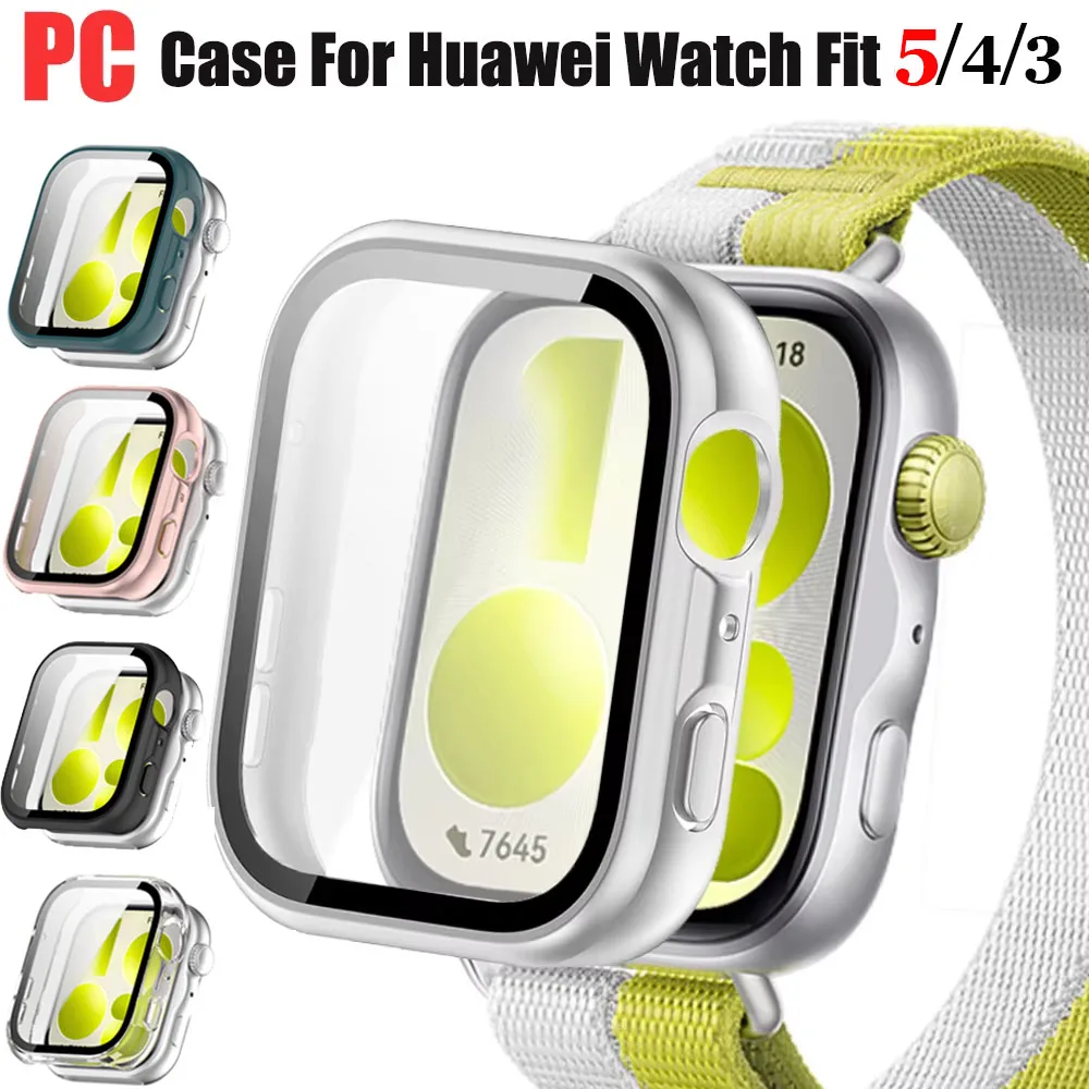 Premium HD Tempered Glass Screen Protector with Hard PC Bumper Case