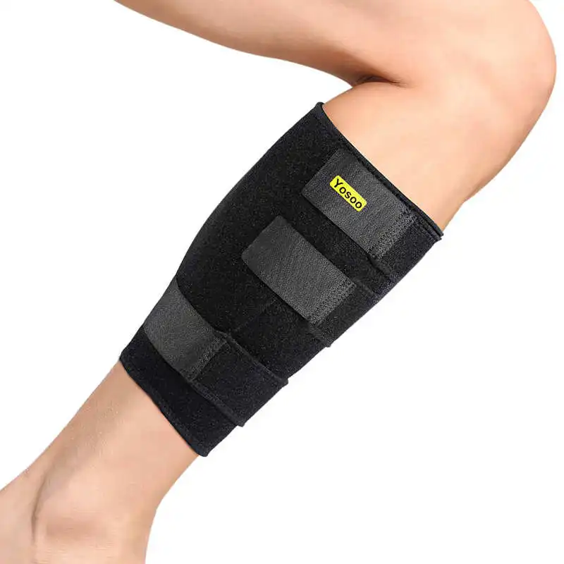 

1pc Calf Brace Torn Muscle Shin Splint Support Lower Leg Neoprene Runners Injury Strain Tear Splints Calf Compression Sleeves