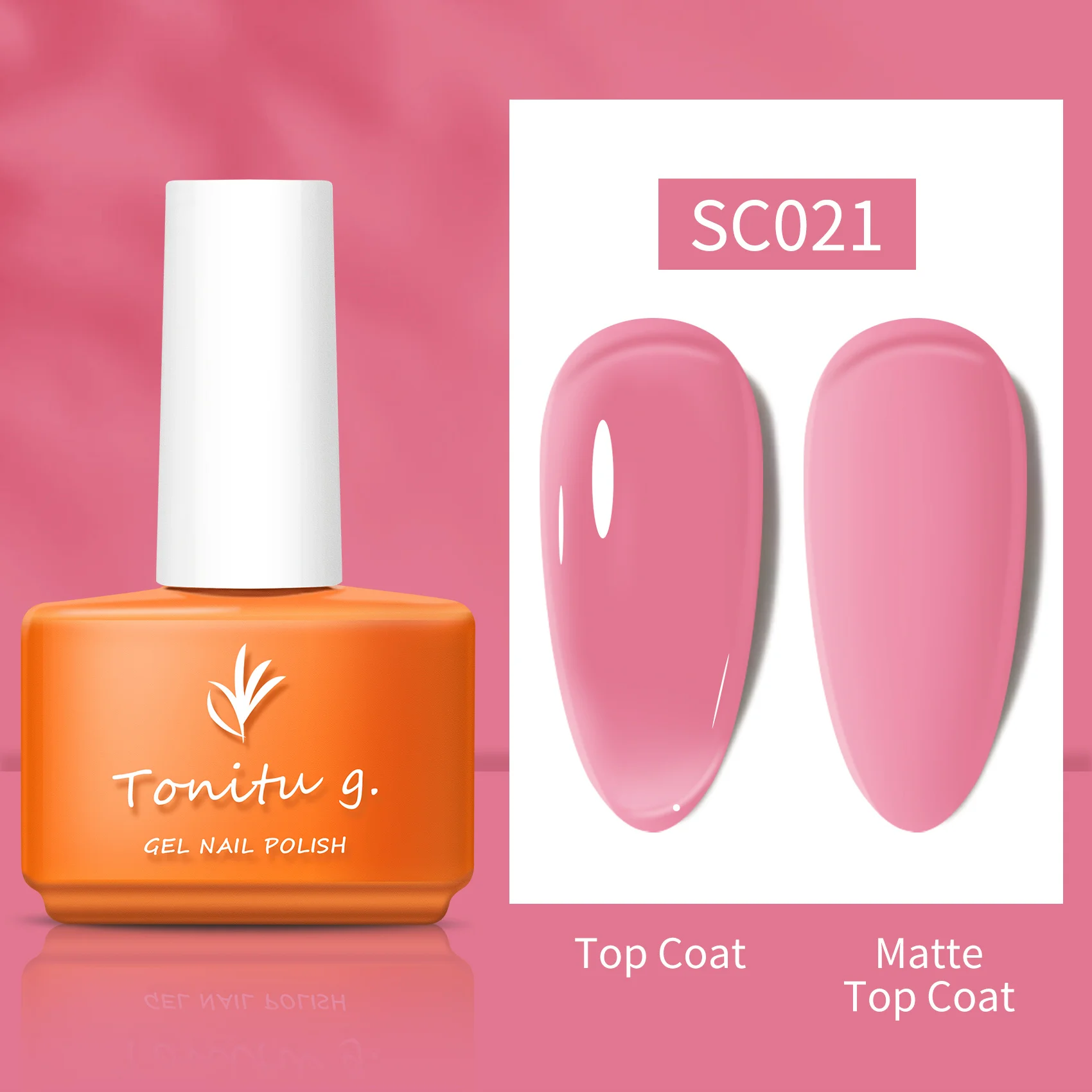 

Tontiu G 7ml Gel Polish Semi-permanent Gel Varnish Soak Off Uv Nails Gel Glossy for Manicure Base Coat nail art