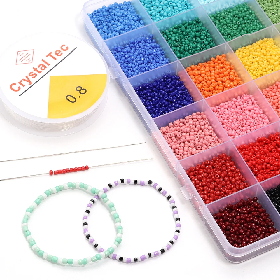 784 Pièces De Perles De Verre Rondes De 8 Mm Pour La Fabrication