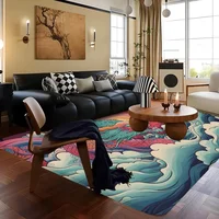 Dragon Long Rugs Kids Room Bedroom Decoration Balcony Anti-Slip Doormat Living Room Alfombra 2