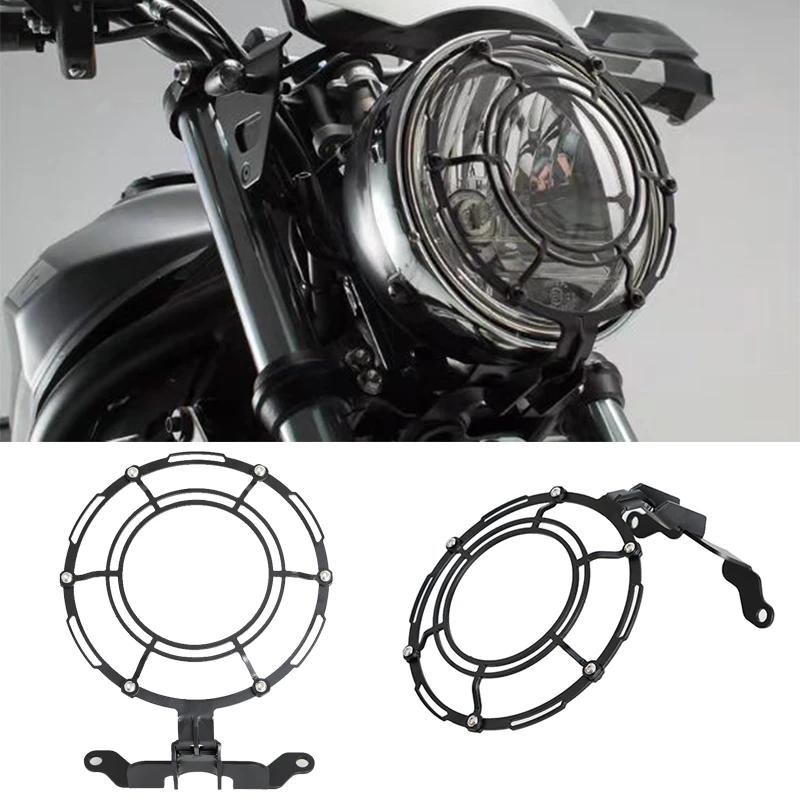 For Suzuki Sv650 Sv650x Headlight Bracket Guard Cover Grill Protector