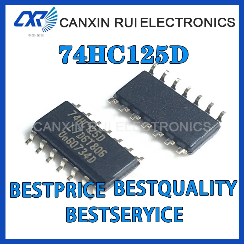

Brand new original 74HC125 74HC125D SOP14 3.9MM volume logic chip