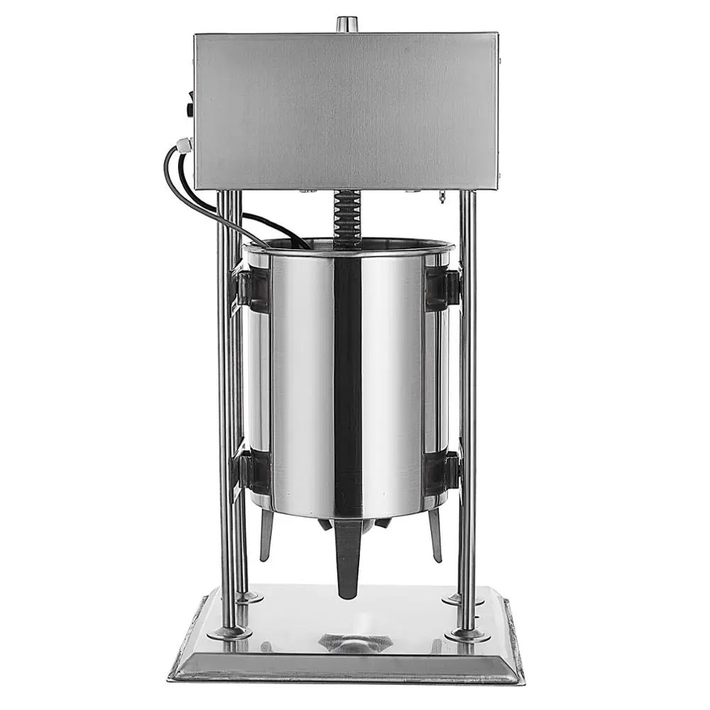

2019 hot sale 10L 12L 15L stainless steel automatic manual sausage stuffer /Electric Meat Sausage Filler in china
