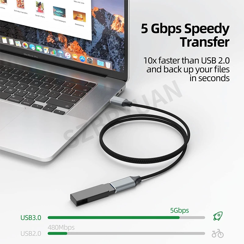 USB 3.0 연장 케이블 남성-여성 연장 코드 스마트 TV PS4 Xbox One SSD 노트북 USB3.0 데이터 USB OTG 허브 연장 코드