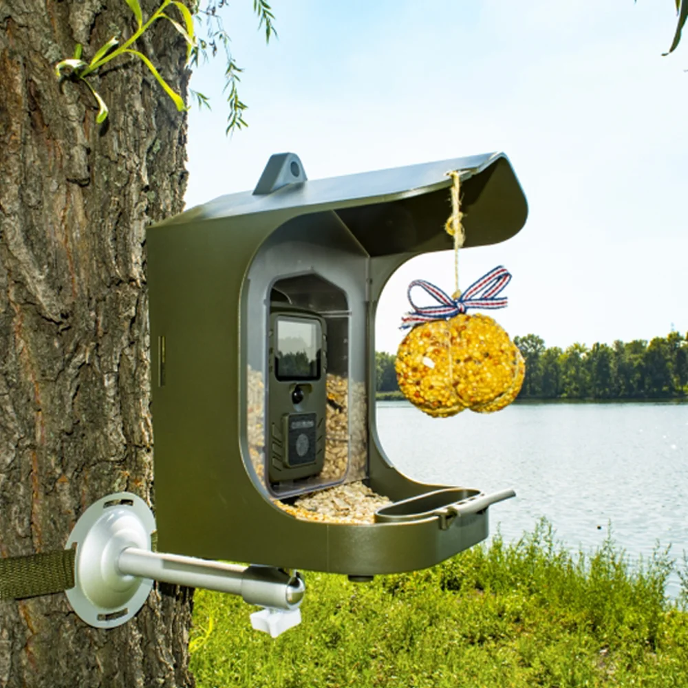 Bird Feeder Outdoor Trail Camera, Bird Watching Camera, Surveillance Camera for Small Animals, Motion Sensor, BC-303
