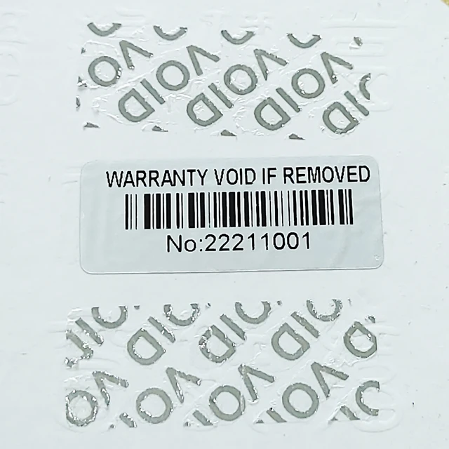 Etichette Di Sicurezza Garanzia Nulla Se Rimossa X 100 Sigilli - Foto 11