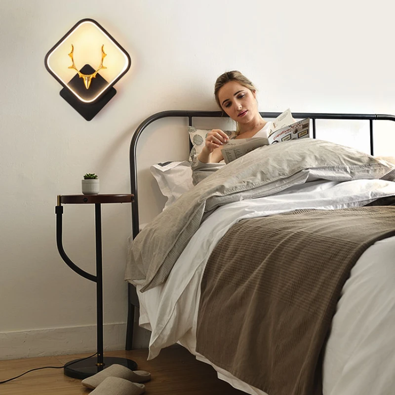 Bedroom-Bedside-Lamp-Modern-Minimalist-Living-Room-Wall-Lamp-Small ...