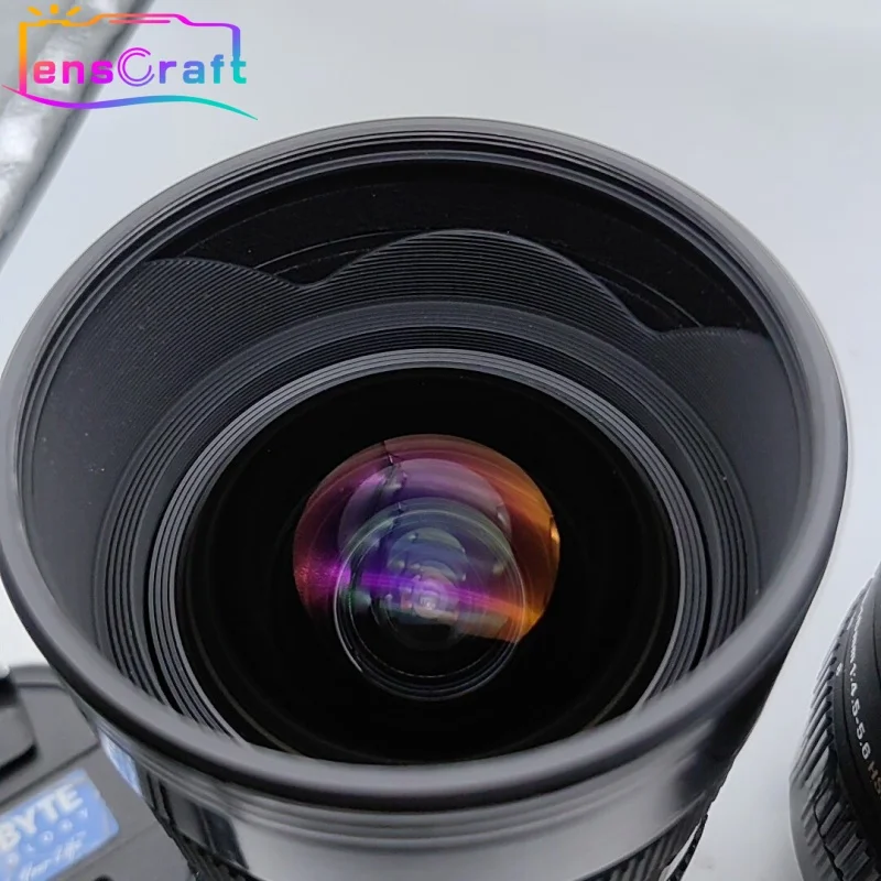 98% 새것 8-16mm f4.5-5.6 dc hsm 카메라 렌즈 시그마용