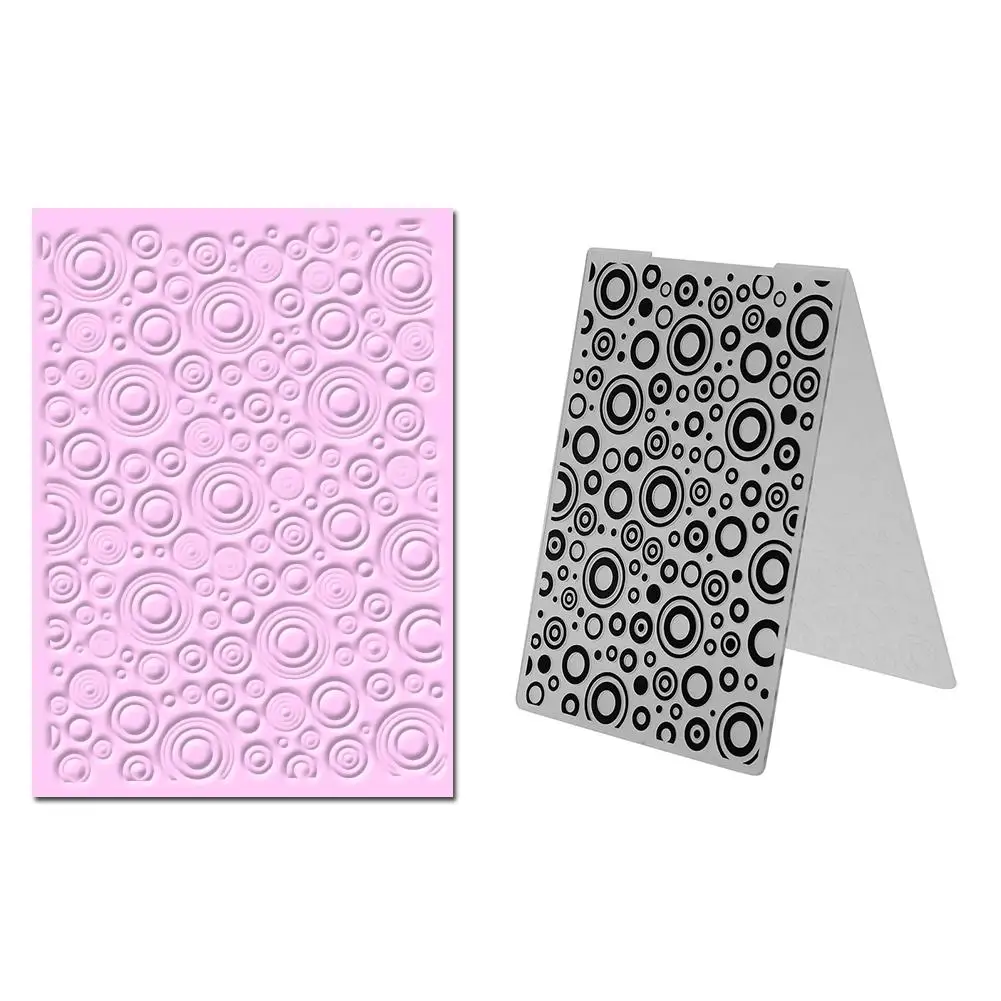 Embossing Folder Plastic Embossing Folder 3D Embossing Folders Emboss Plate Scrapbooking Album Decoration DIY Paper Birthday Paper Card Making