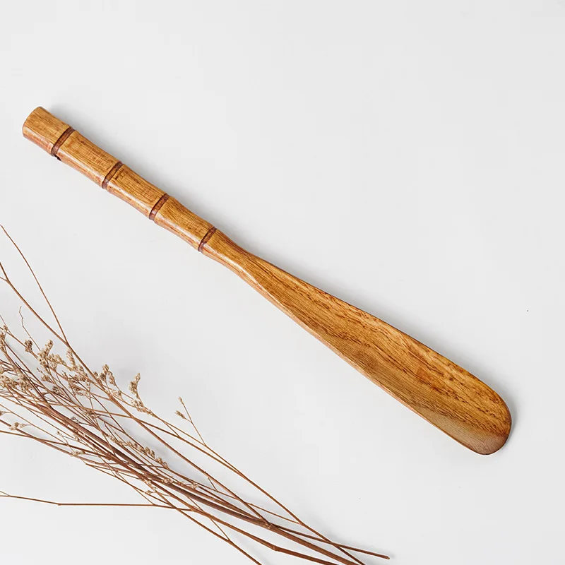 100 Teile/los Holz Kochen Utensil Tee Blatt Matcha Sticks Teegeschirr Gewürz Gadget Löffel Teegeschirr Schwarz Bambus Küche Werkzeug LX5524 – Detail 5