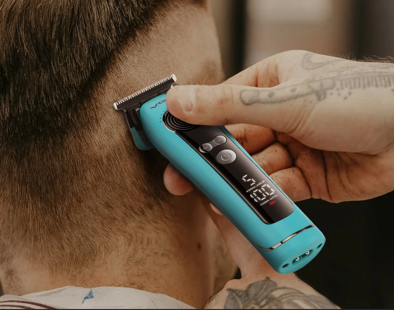 Trimmer Professional Hair Clipper 9000 RPM Barber Hair Cutting Machine Cordless