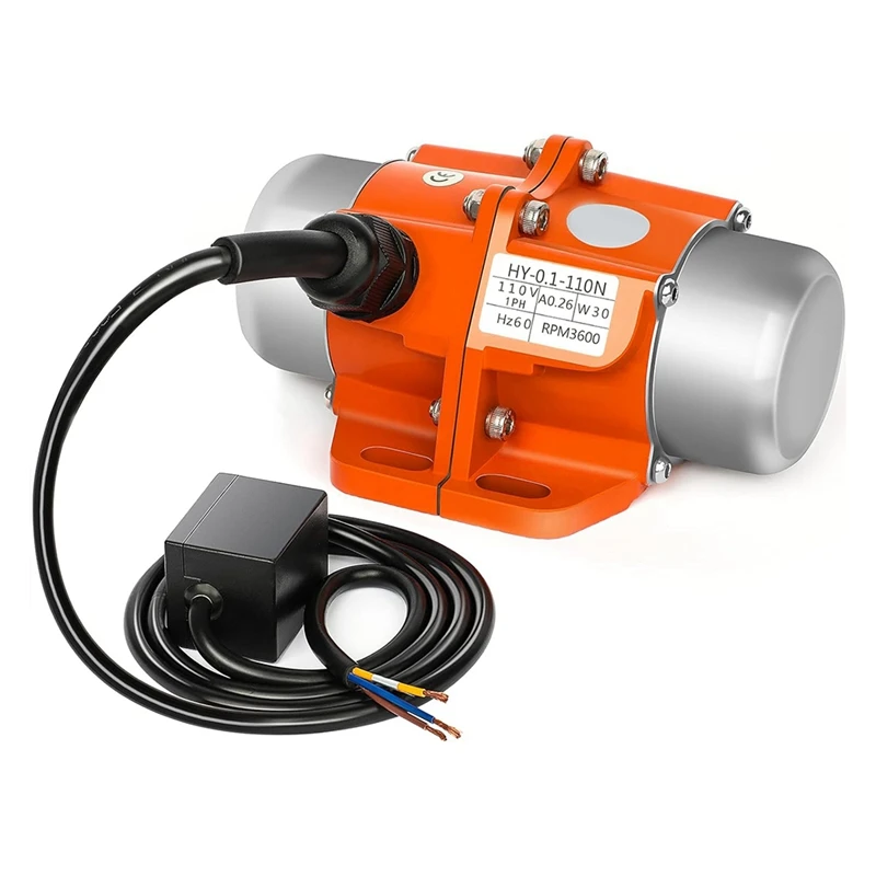 

Concrete Vibrator Waterproof Vibrating Motor 30W 110V 3600Rpm For Shaker Table Accessories