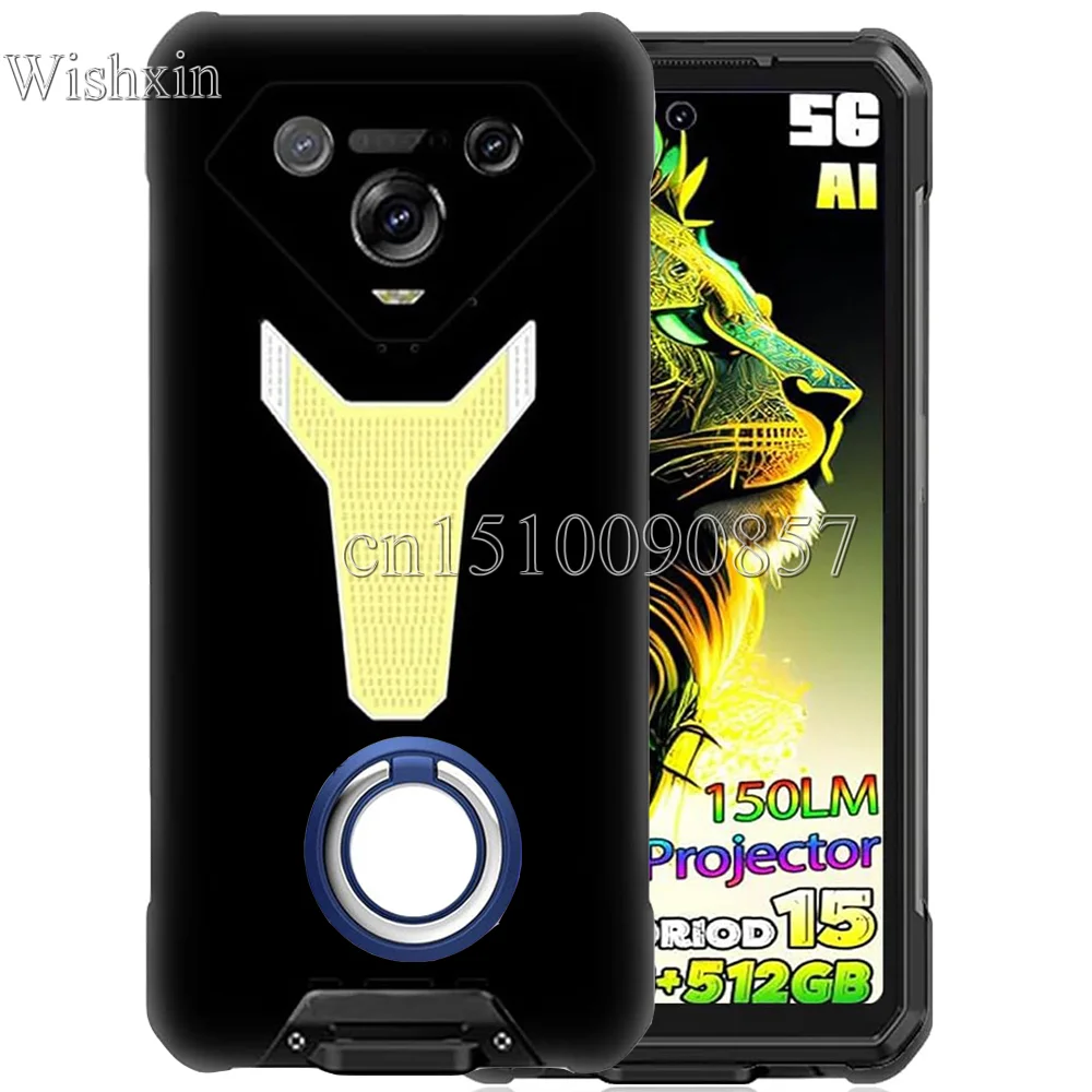Custodia DQG In Silicone Nero Per Ulefone Armor 8 Pro, Sottile E Antiurto, TPU Morbido