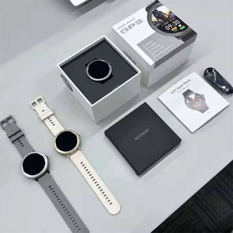 Smartwatch Sportivo GPS con Schermo AMOLED da 1,32'', Impermeabile 5ATM, Batteria da 360mAh, Altimetro, Barometro e Bussola - immagine 6