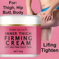 Crème raffermissante interne pour les jambes – Crème hydratante sans parfum, adaptée à tous les types de peau, peau liftante et raffermissante, lissante des cuisses, des fesses, de l'abdomen 1