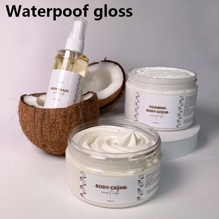 Waterproof Jar Pot Bottle Sticker Personalized Makeup Cosmetics Cream Label Adhesive Skincare Product Packaging DIY