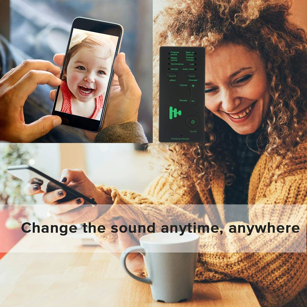Sound Card Mixer for PC Cell Mobile Phone Laptop Computer Voice Changer Change Audio Soundcard Microphone Mic Streaming Audio
