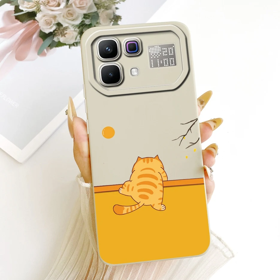 Cute Cat Astronaut Cartoon Soft Silicone Phone Case