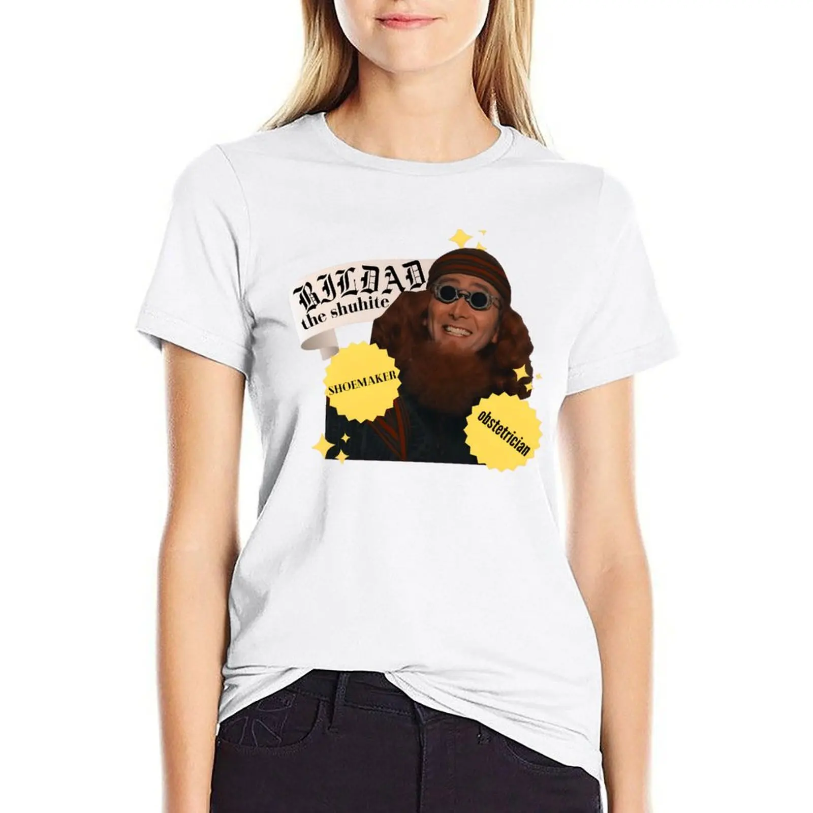 

Bildad T-shirt cute tops anime clothes oversized t shirts for Women