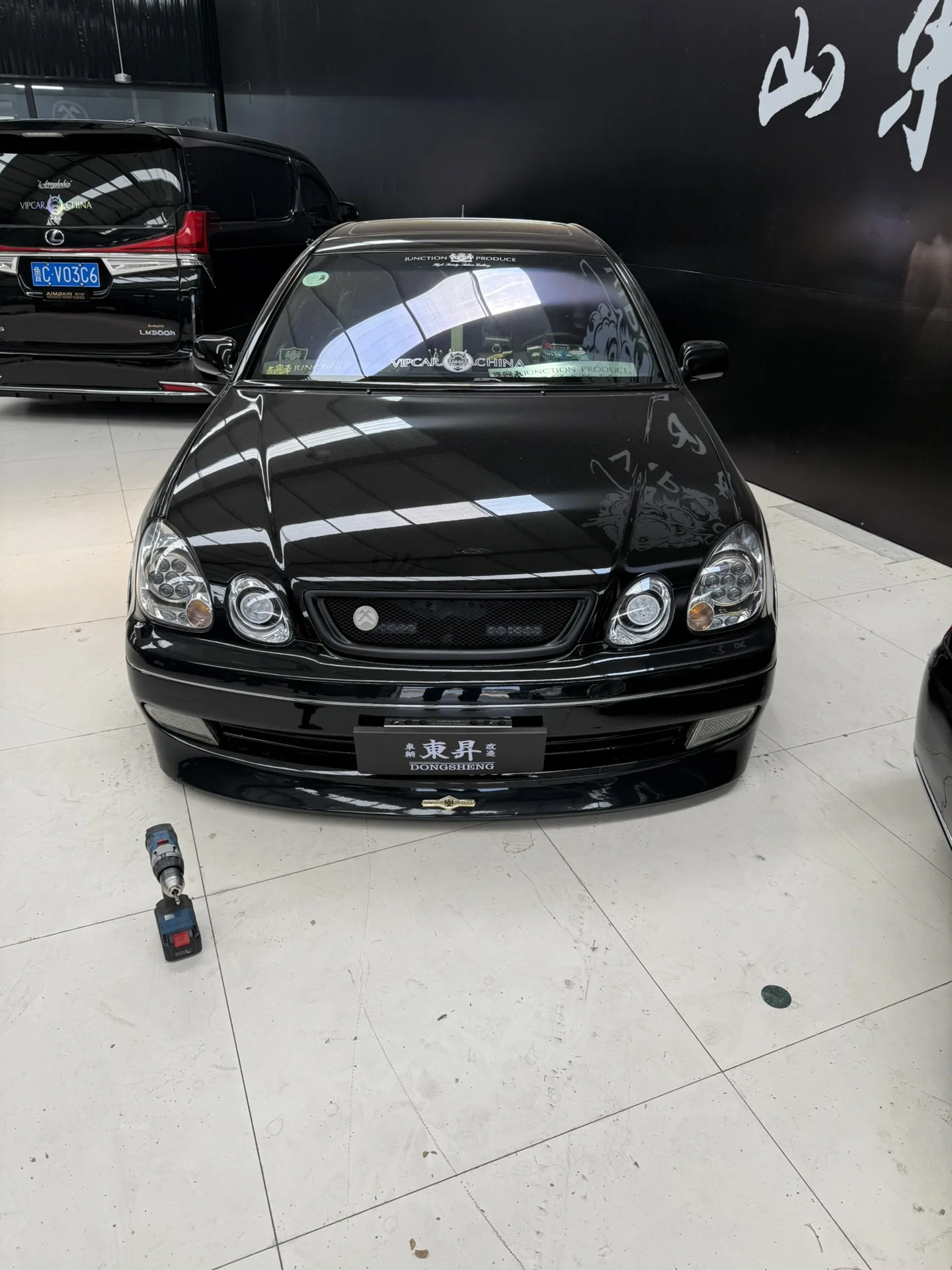 Lexus GS300 Toyota Aristo에 적합 맞춤형 일일 게이지 비 센터 그릴, 중간 그릴 JZS160 JZS161 1998-2005 차량