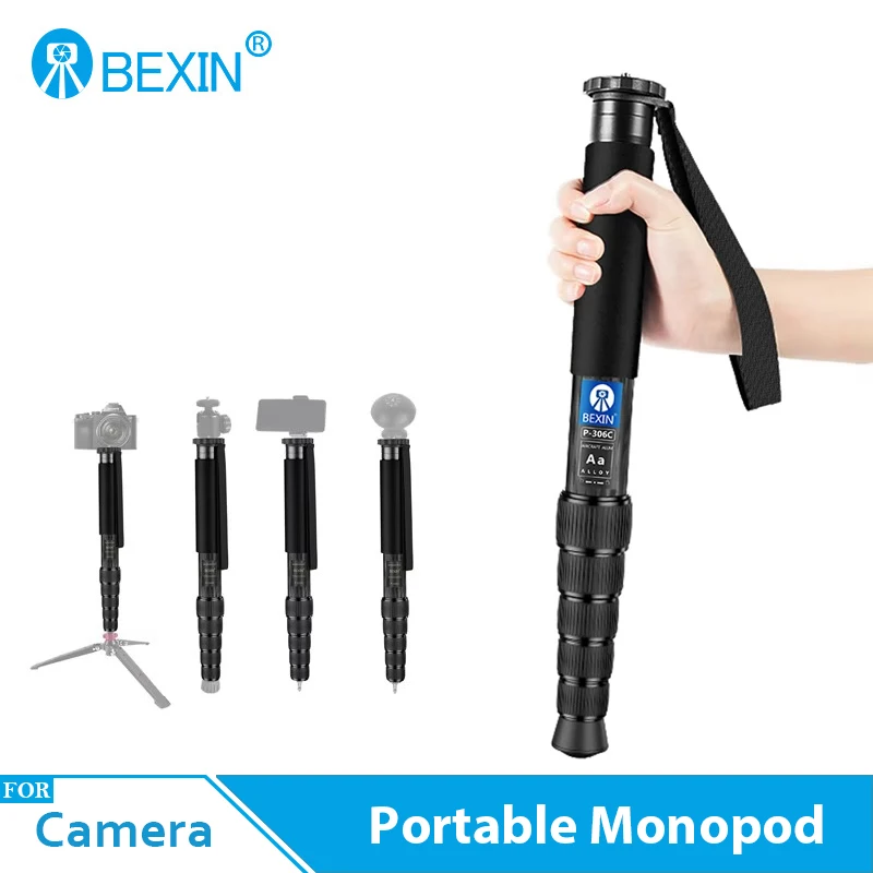 BEXIN Professional Monopod Carbon Fiber Lightweight Monopod