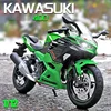 1:12 Scale Kawasaki Ninja 400 Motorbike Alloy Model Toys Vehicles Collective Home Decor Children Boys Motorcycle Toys Gift 1
