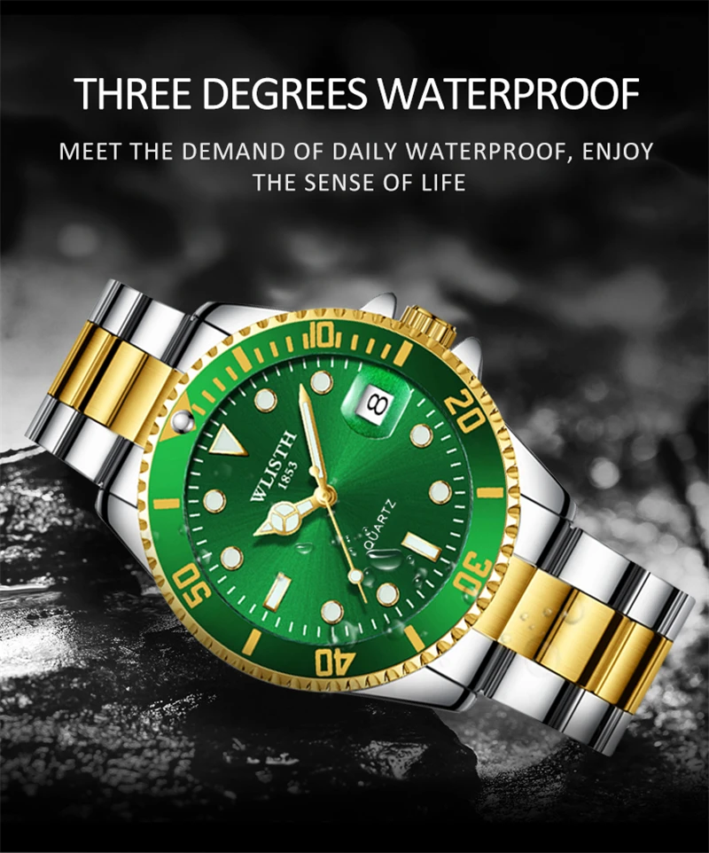 Relogio Masculino New Designer Luminous Watches Mens 2022 Luxury Brand Watch Men Quartz Wristwatches Digital Clock Reloj Hombre