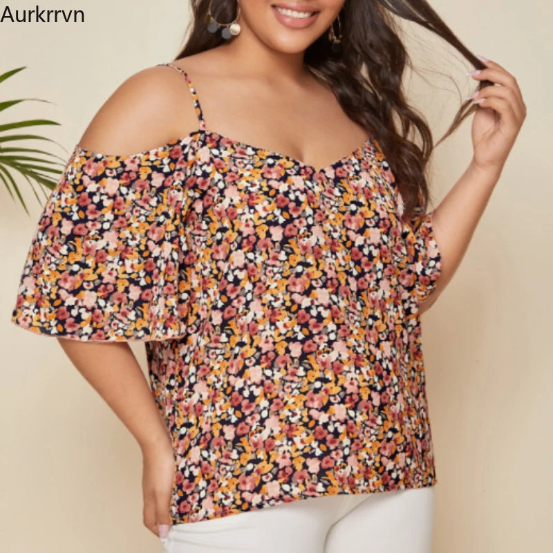 Plus Size Women Clothing Loose Fit Fashion Youth Women's T shirt Print