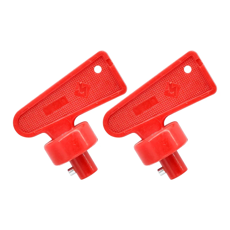 Spare Key 2 PCS Compatible With Battery Disconnect Isolator Switch Cut Out/Off Power Battery Kill Switch Compatible With Marine