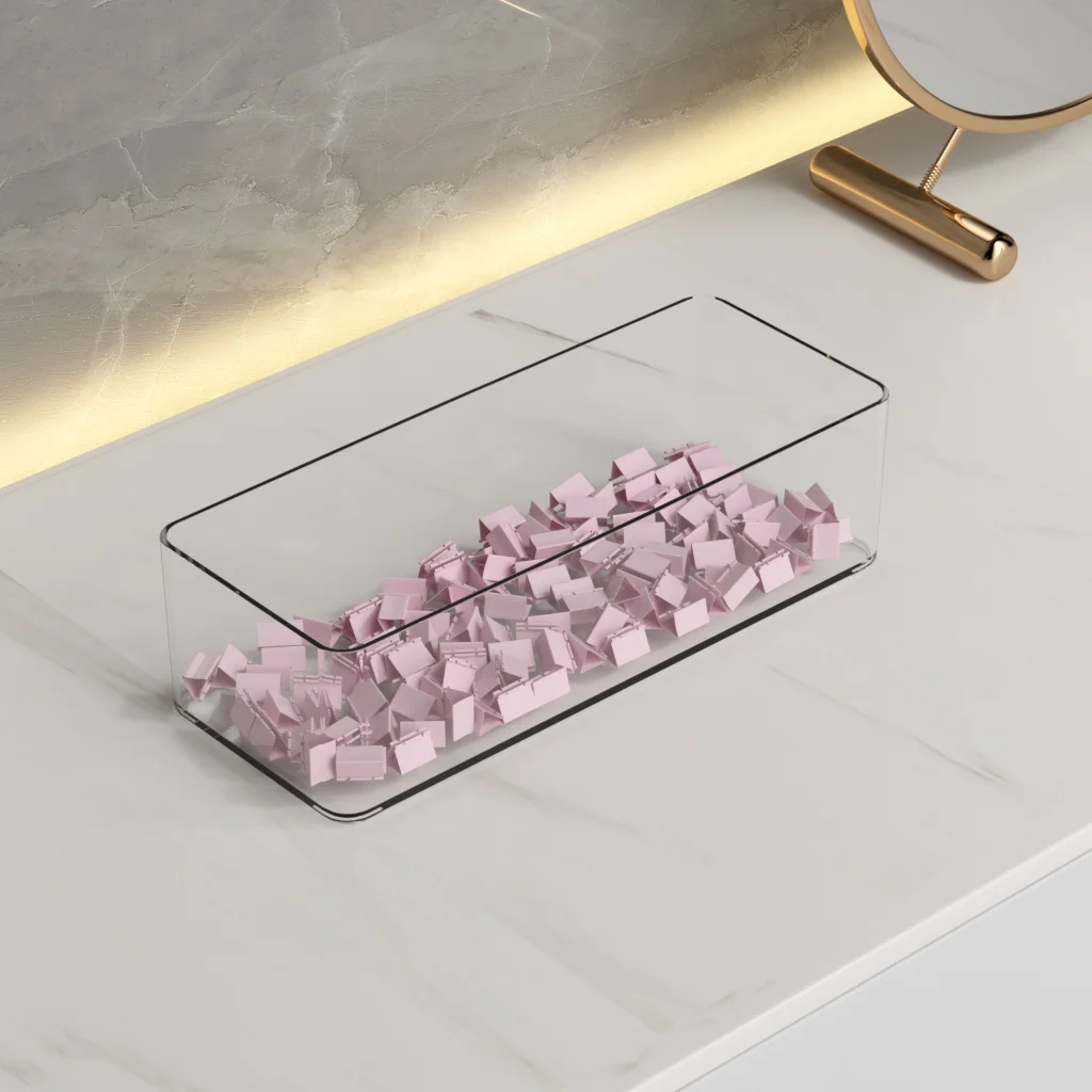 Органайзер для макіяжу для висувного ящика, органайзер для макіяжу для туалетного столика, стільниці, ванної кімнати, ящиків для зберігання на кухні та шаф