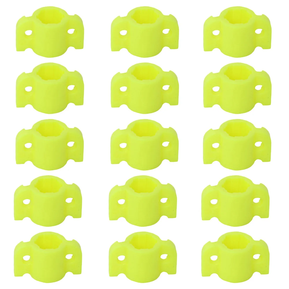 

15 Pcs 8mm Fishing Arrow Slide Durable Part Fishes Hunting Parts Accessories 8 mm Diameter Slider Kit Fittings Small The