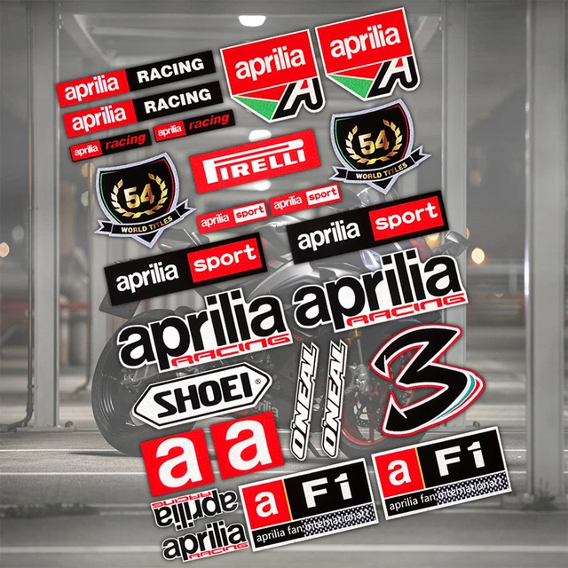 For Aprilia Motor Bike Motorcycle Decals Reflective Waterproof Stickers 02  - AliExpress